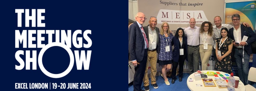 Making and discussing meaningful connections at The Meetings Show 2023